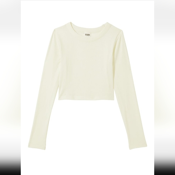 PINK Victoria's Secret long-sleeved crop top - Picture 6 of 6